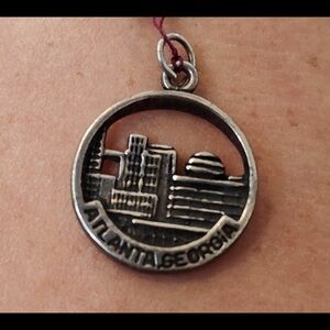 Sterling Silver Atlanta Charm/Pendant